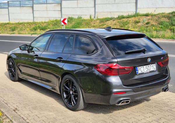 BMW Seria 5 cena 104000 przebieg: 228000, rok produkcji 2017 z Czarnków małe 529